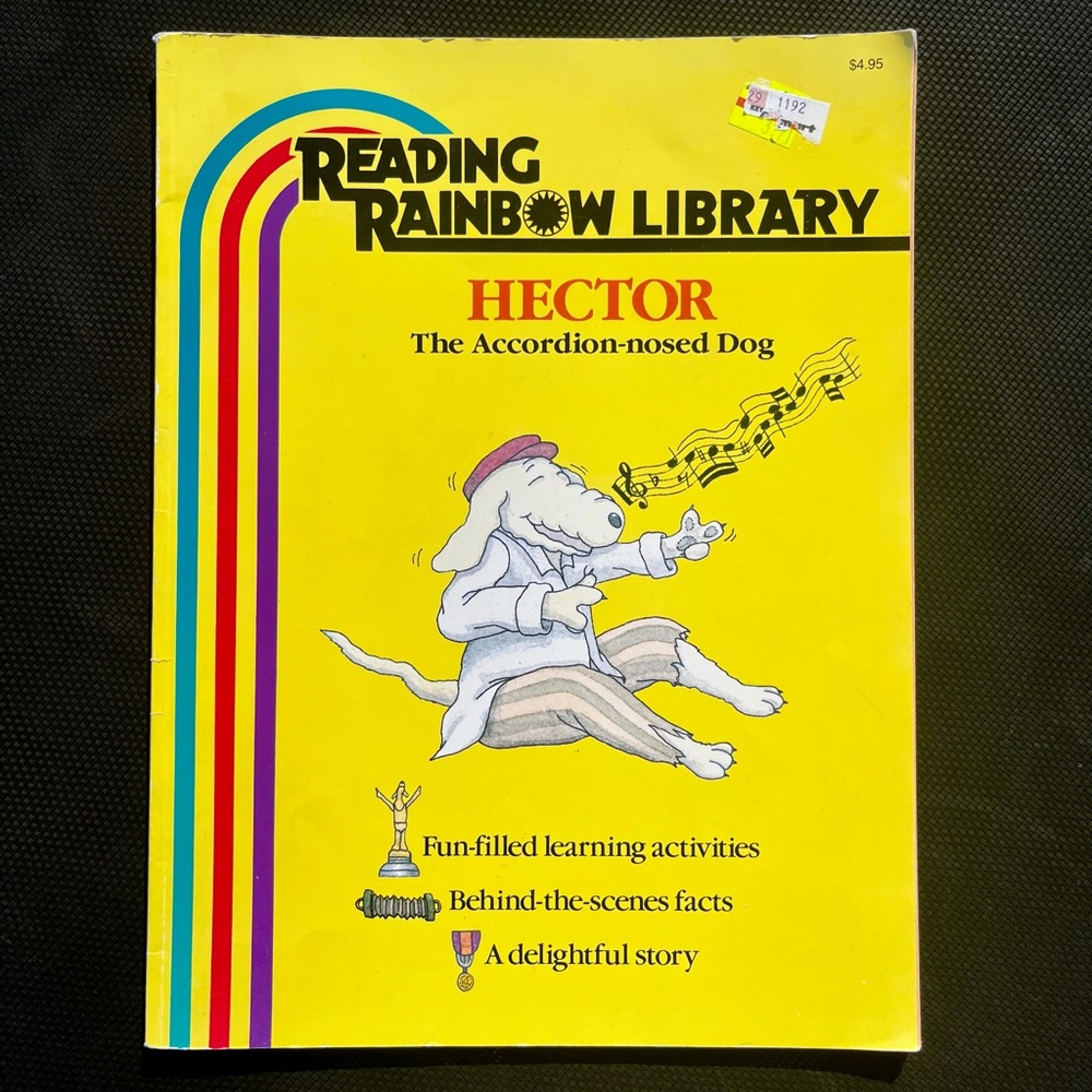 Reading Rainbow Library Book - Hector the Accordion-nosed Dog